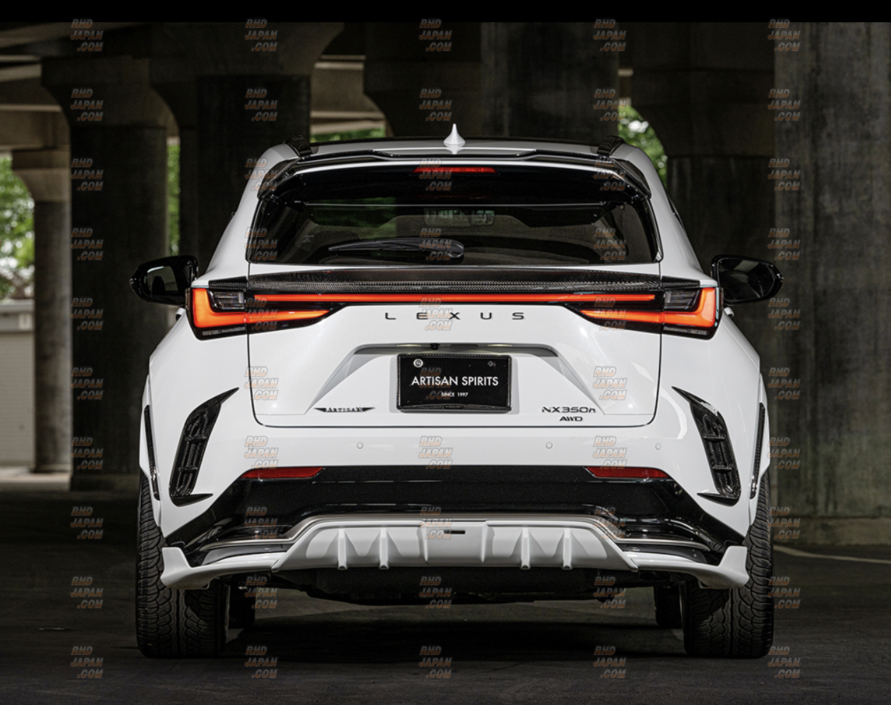 Artisan Spirits Sports Line Black Label Rear Under Spoiler FRP